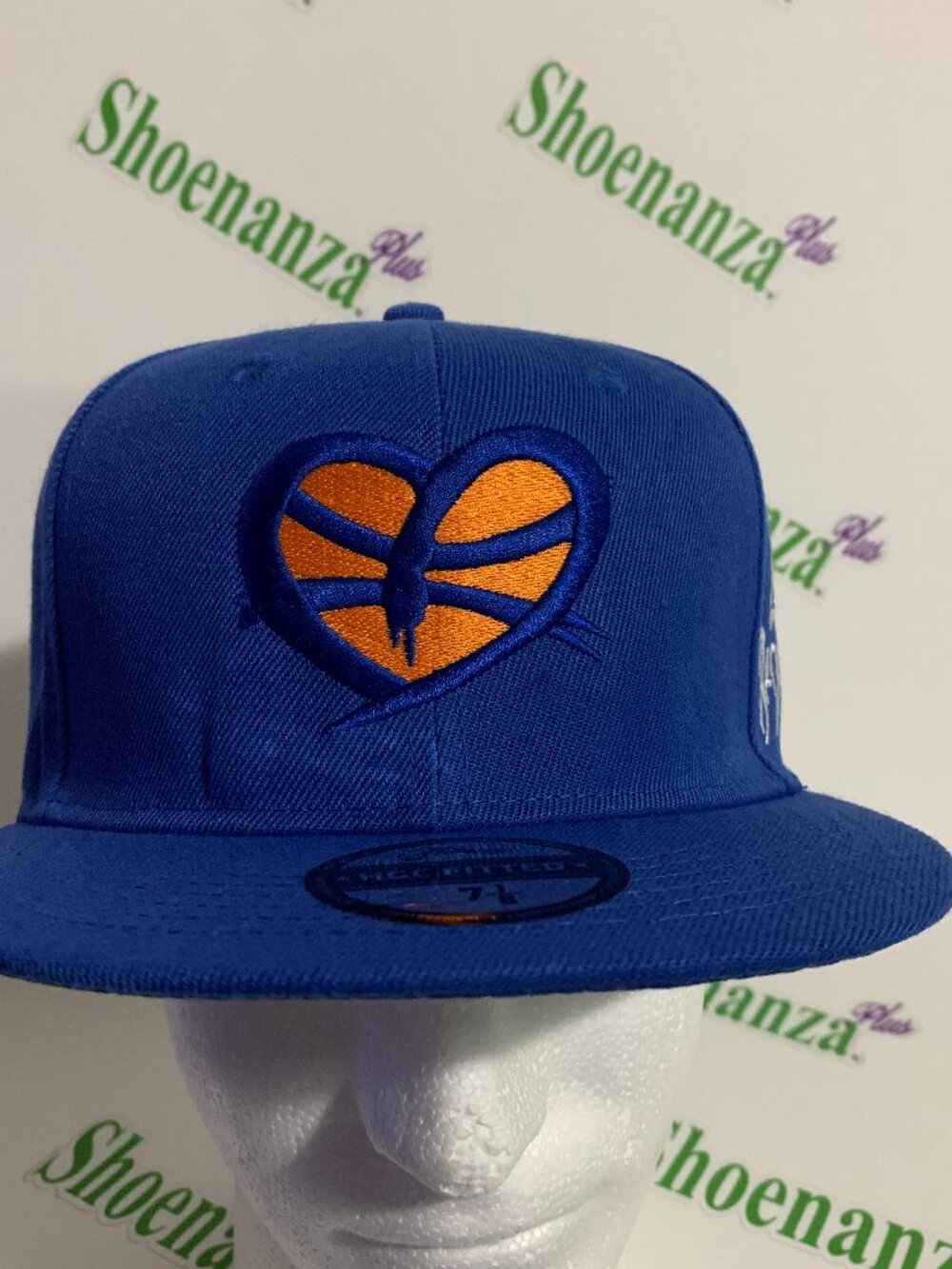 Headgear Classics Hat HGC Fitted Love And Basketball Crenshaw Blue Cap 7 1/8